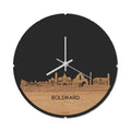 Skyline Klok Rond Bolsward Eiken