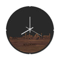 Skyline Klok Rond Bolsward Noten