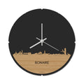 Skyline Klok Rond Bonaire Bamboe