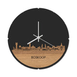 Skyline Klok Rond Boskoop Eiken