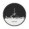Skyline Klok Rond Boskoop Wit Glanzend