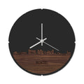 Skyline Klok Rond Boxtel Noten
