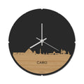 Skyline Klok Rond Cairo Bamboe