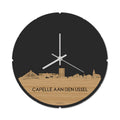 Skyline Klok Rond Capelle aan den IJssel Bamboe