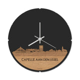Skyline Klok Rond Capelle aan den IJssel Eiken