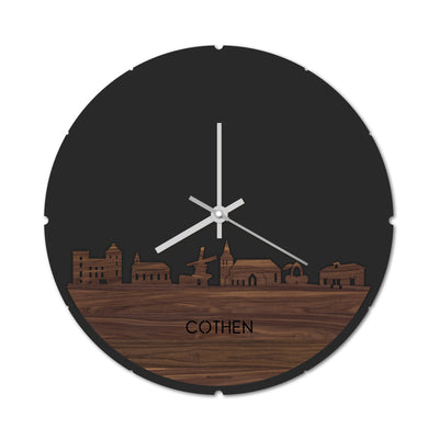 Skyline Klok Rond Cothen Noten