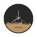 Skyline Klok Rond Deventer Bamboe