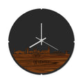 Skyline Klok Rond Deventer Palissander