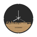 Skyline Klok Rond Doesburg Bamboe