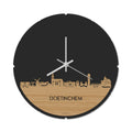 Skyline Klok Rond Doetinchem Bamboe