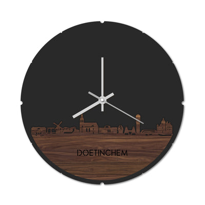 Skyline Clock Round Doetinchem Nuts