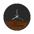 Skyline Klok Rond Doetinchem Palissander