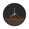 Skyline Klok Rond Ede Noten