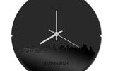 Skyline Klok Rond Edinburgh Zwart Glanzend