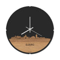 Skyline Klok Rond Elburg Eiken