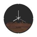 Skyline Klok Rond Elburg Noten