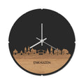 Skyline Klok Rond Enkhuizen Eiken
