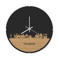 Skyline Klok Rond Franeker Bamboe