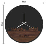 Skyline Klok Franeker Eiken houten cadeau decoratie relatiegeschenk van WoodWideCities