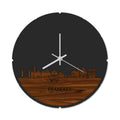 Skyline Klok Rond Franeker Palissander