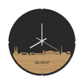Skyline Klok Rond Geldrop Bamboe