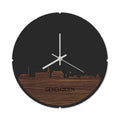 Skyline Klok Rond Genemuiden Noten