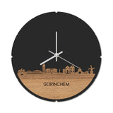 Skyline Klok Rond Gorinchem Eiken