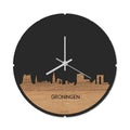 Skyline Klok Rond Groningen Eiken