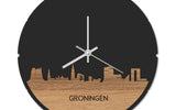 Skyline Klok Rond Groningen Eiken