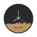 Skyline Klok Rond Hardenberg Bamboe
