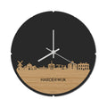 Skyline Klok Rond Harderwijk Bamboe