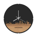 Skyline Klok Rond Harlingen Eiken