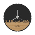 Skyline Klok Rond Hattem Bamboe