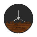 Skyline Klok Rond Hattem Palissander