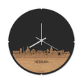 Skyline Klok Rond Heerlen Eiken