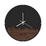 Skyline Klok Rond Helden Noten