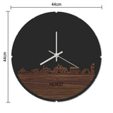 Skyline Klok Horst Eiken houten cadeau decoratie relatiegeschenk van WoodWideCities
