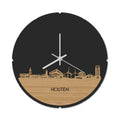 Skyline Klok Rond Houten Bamboe