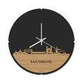 Skyline Klok Rond Kaatsheuvel Bamboe