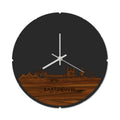 Skyline Klok Rond Kaatsheuvel Palissander