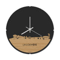 Skyline Klok Rond La Louvière Bamboe