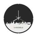 Skyline Klok Rond La Rochelle Wit Glanzend