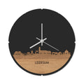 Skyline Klok Rond Leersum Eiken