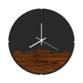 Skyline Klok Rond Leersum Palissander