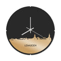 Skyline Klok Rond Leimuiden Goud Metallic