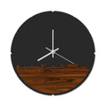Skyline Klok Rond Lisboa Palissander