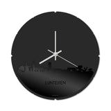 Skyline Klok Rond Lunteren Zwart Glanzend