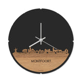 Skyline Klok Rond Montfoort Eiken