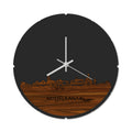 Skyline Klok Rond Musselkanaal Palissander