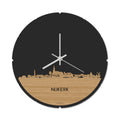 Skyline Klok Rond Nijkerk Bamboe
